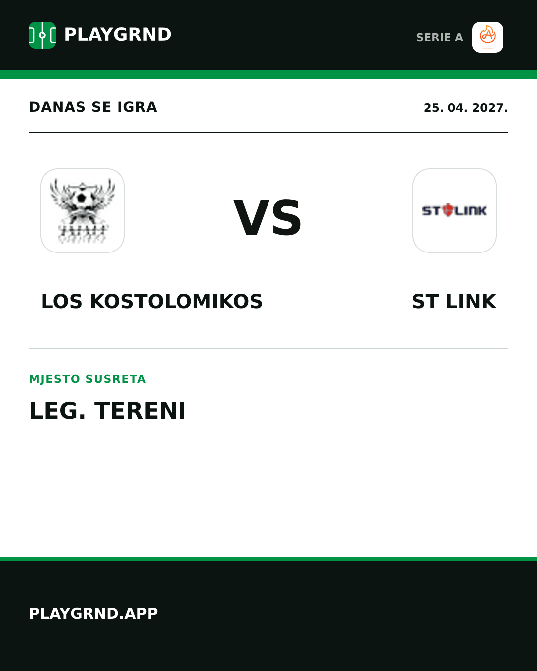 Instagram slika: Los Kostolomikos vs ST Link