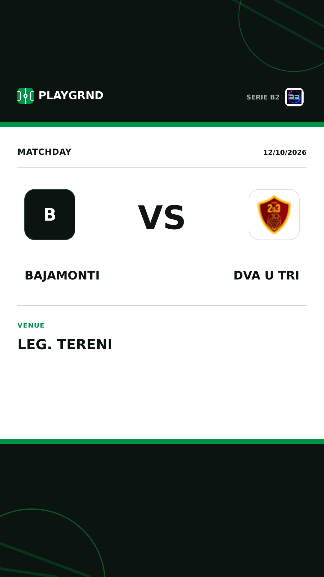 Instagram artwork: Bajamonti vs Dva U Tri