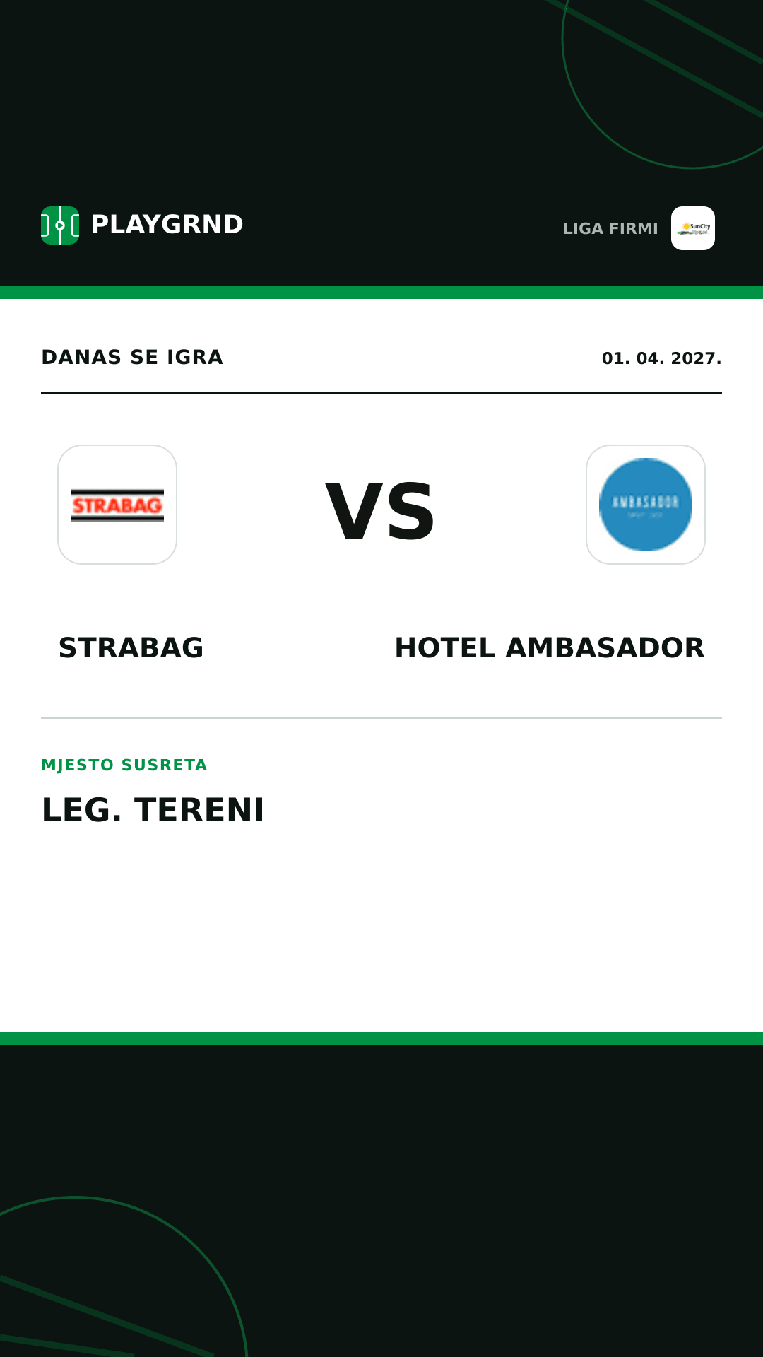Instagram slika: Strabag vs Hotel Ambasador