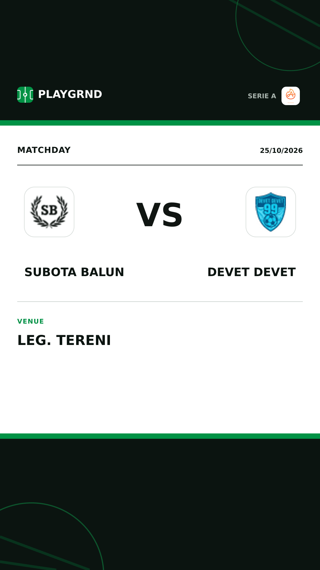 Instagram artwork: Subota Balun vs Devet Devet