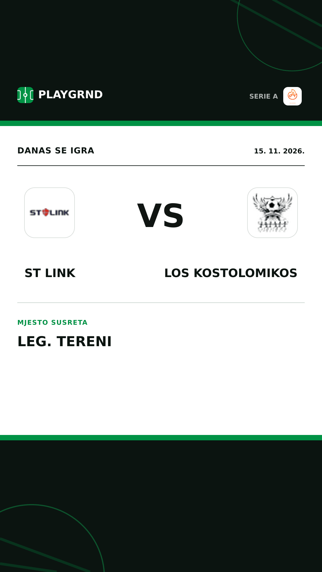 Instagram slika: ST Link vs Los Kostolomikos
