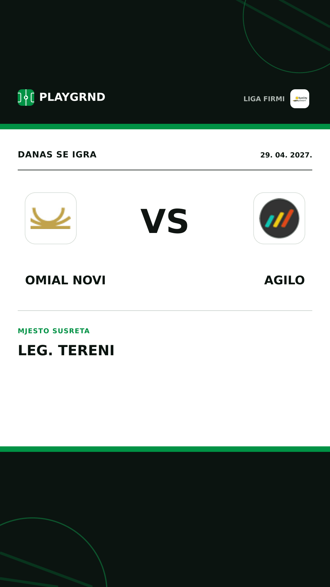 Instagram slika: Omial Novi vs Agilo