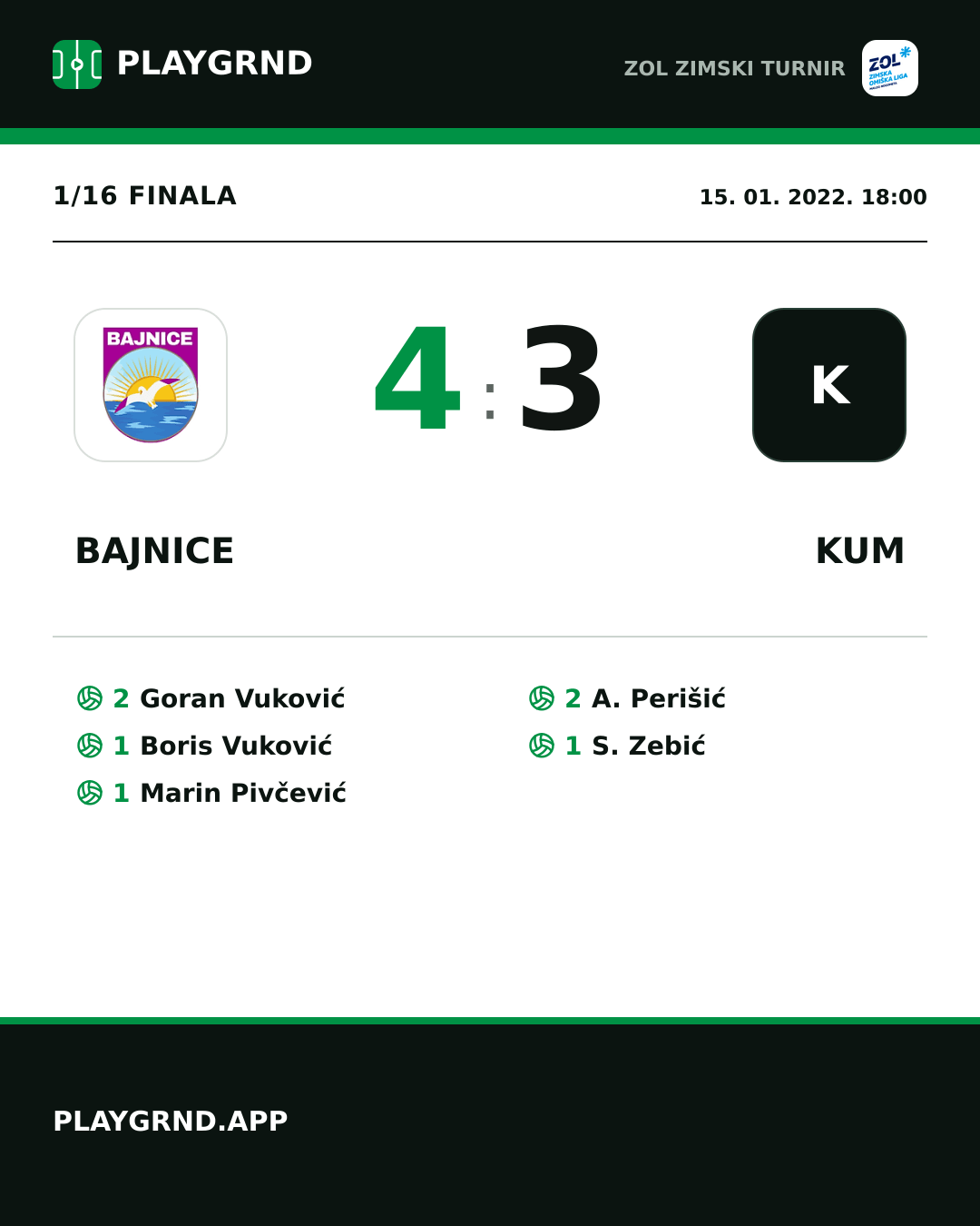 Instagram slika: Bajnice 4:3 Kum