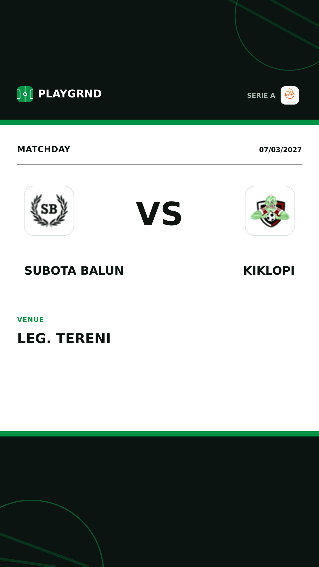 Instagram artwork: Subota Balun vs Kiklopi
