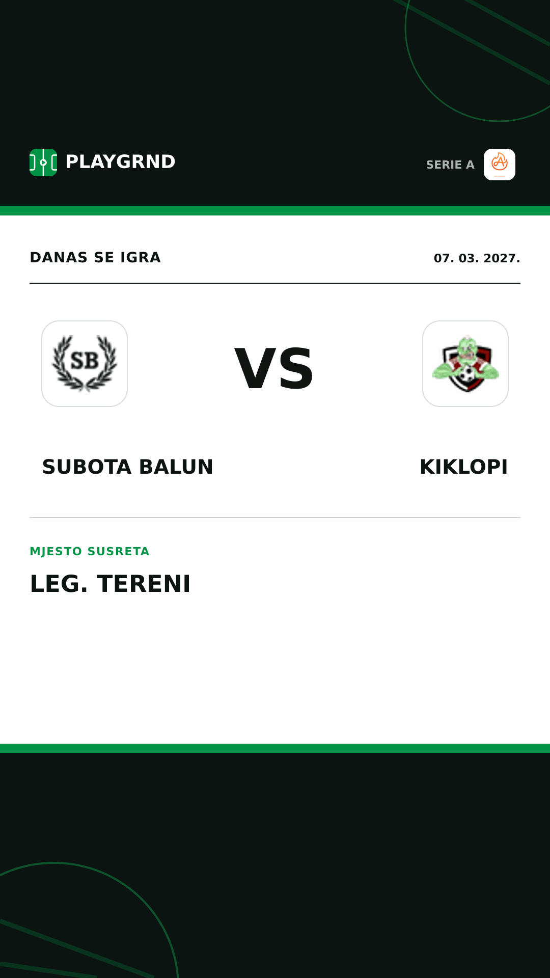Instagram slika: Subota Balun vs Kiklopi