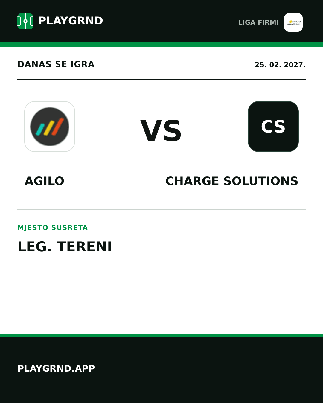 Instagram slika: Agilo vs Charge Solutions