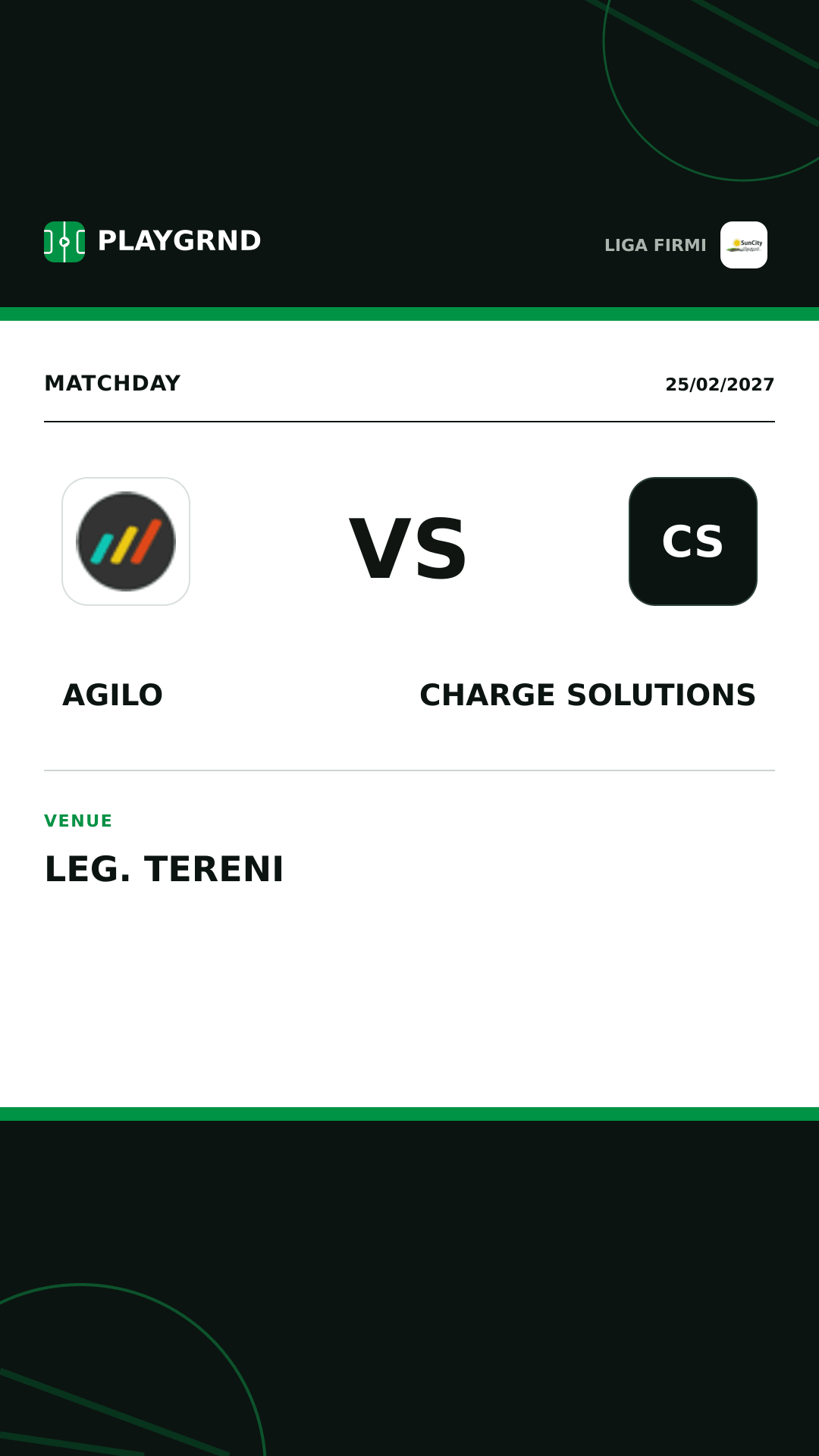 Instagram artwork: Agilo vs Charge Solutions