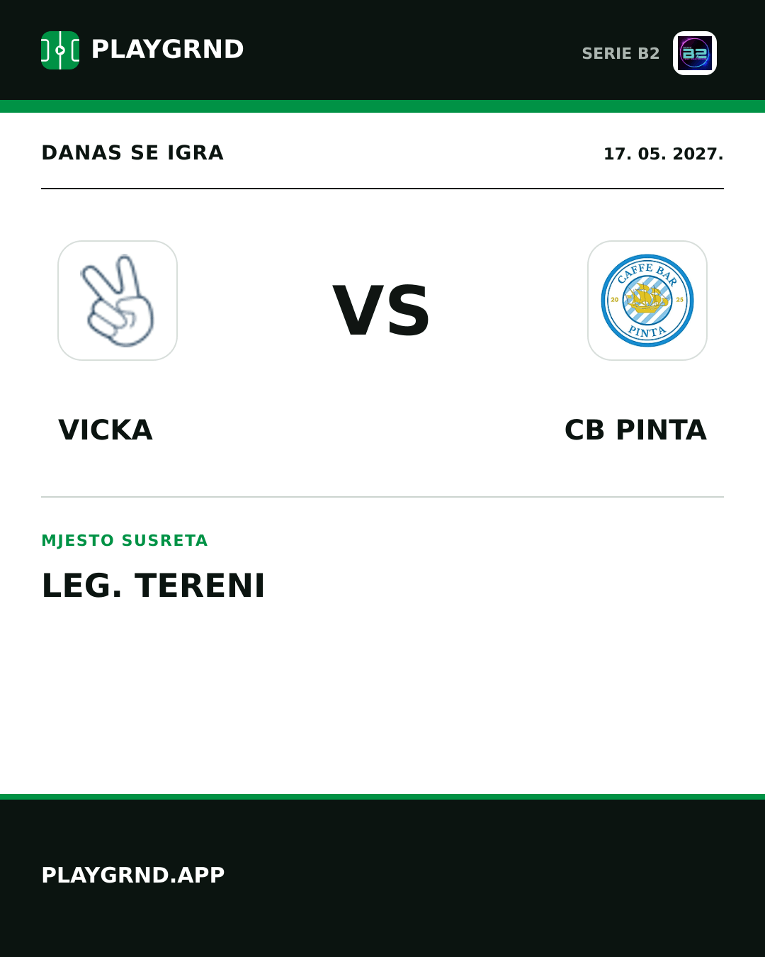 Instagram slika: Vicka vs CB Pinta
