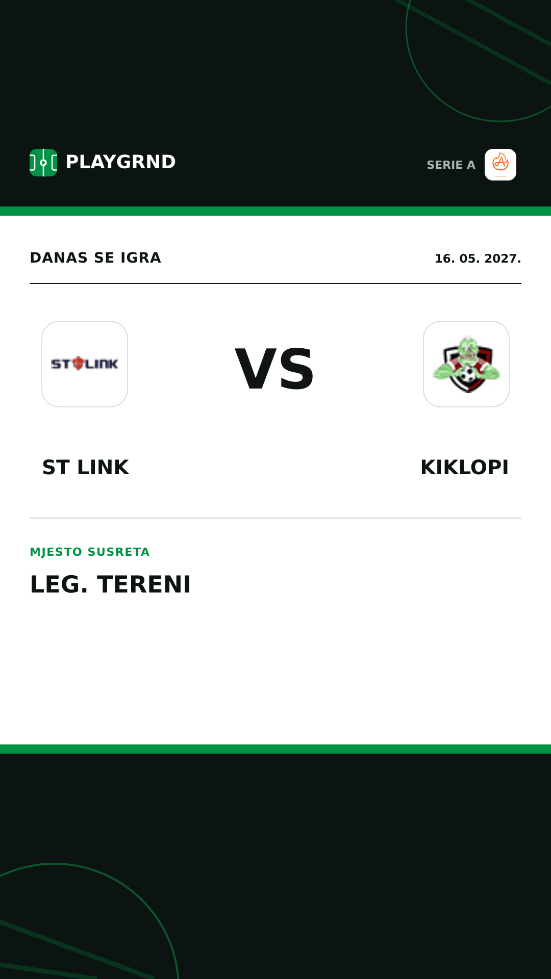 Instagram slika: ST Link vs Kiklopi