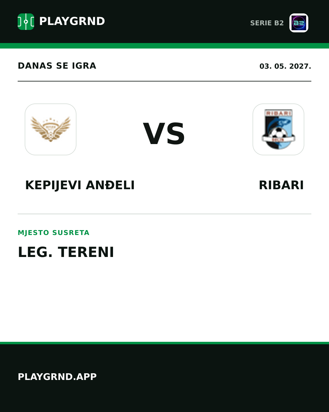 Instagram slika: Kepijevi Anđeli vs Ribari