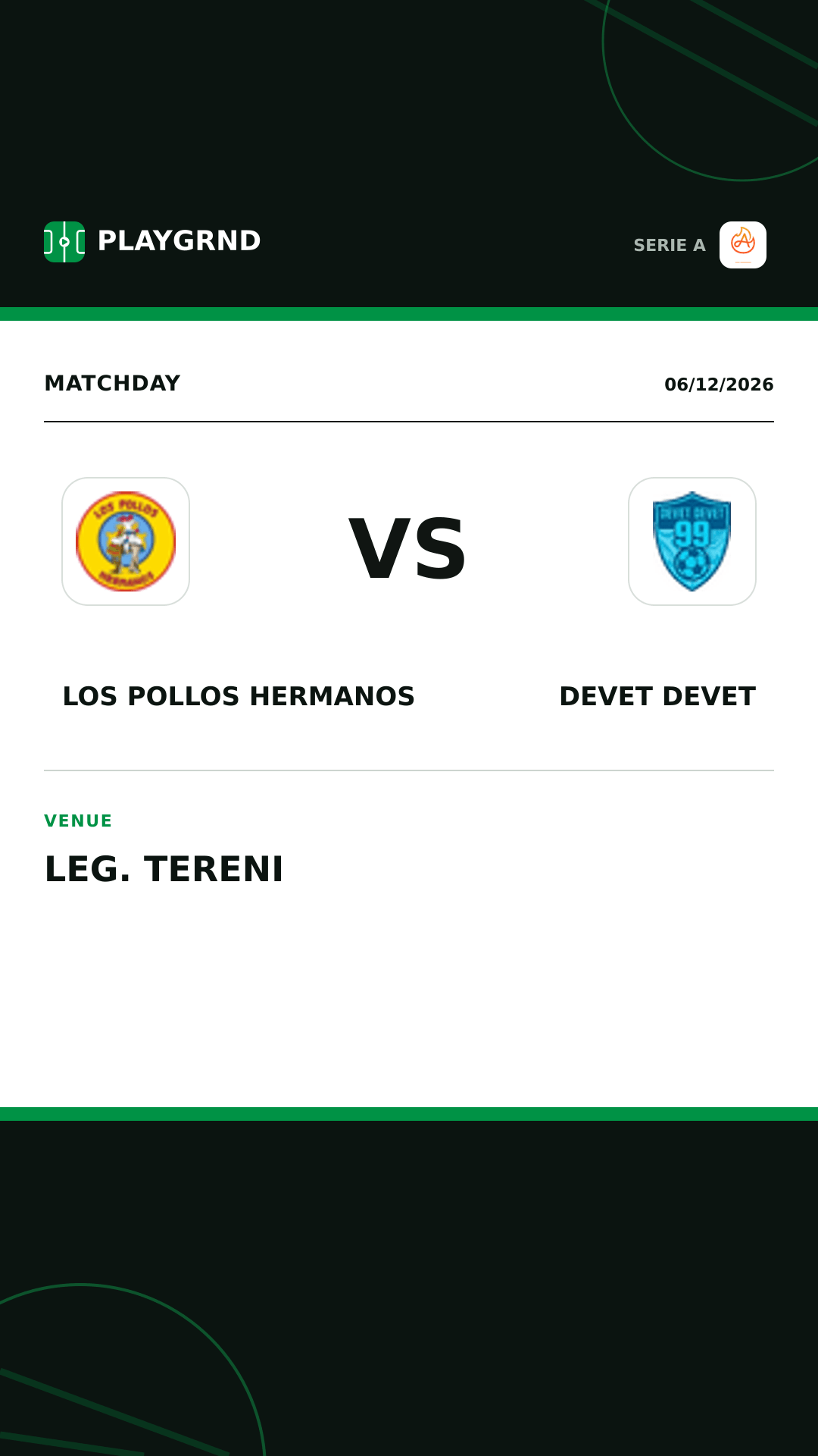 Instagram artwork: Los Pollos Hermanos vs Devet Devet