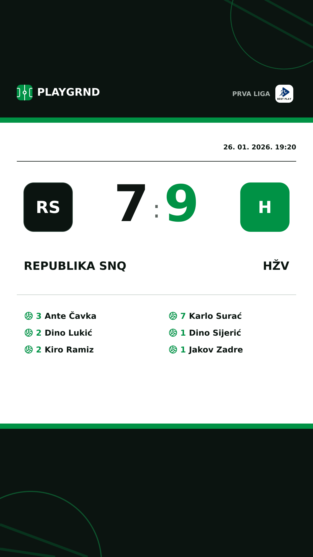 Instagram slika: Republika SNQ 7:9 HŽV