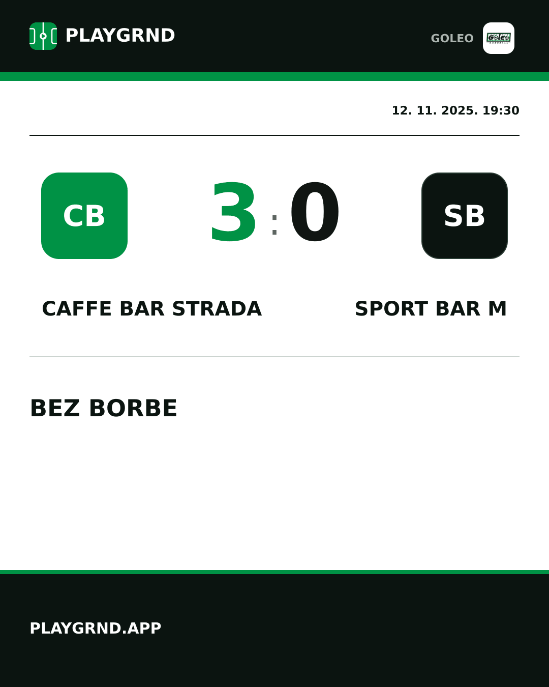 Instagram slika: Caffe bar Strada 3:0 Sport bar M