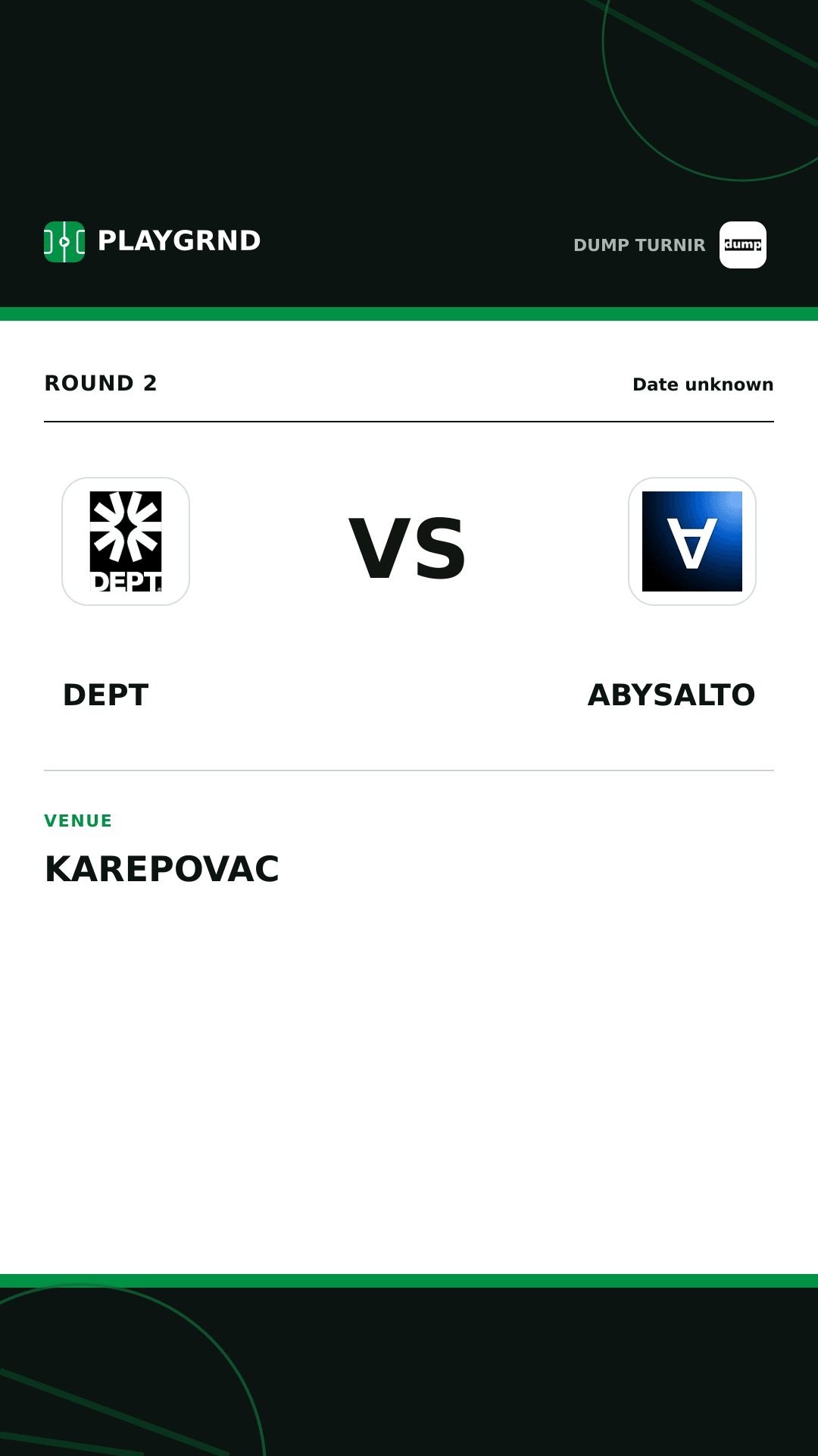Instagram artwork: DEPT vs Abysalto