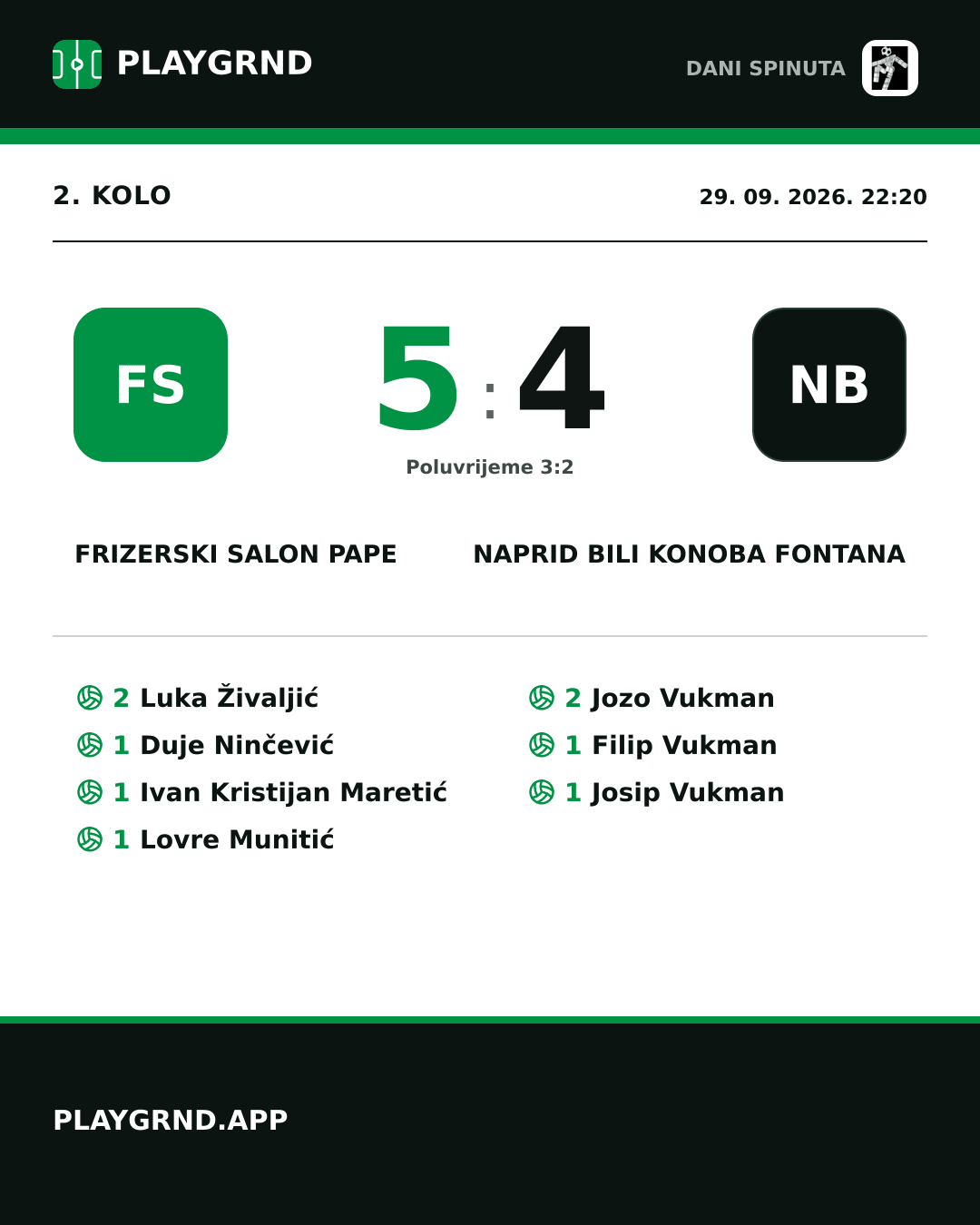 Instagram slika: Frizerski salon Pape 5:4 Naprid Bili Konoba Fontana