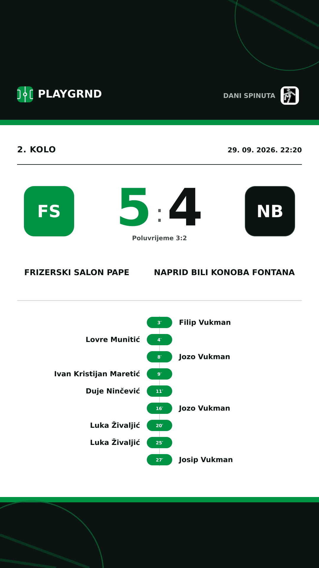Instagram slika: Frizerski salon Pape 5:4 Naprid Bili Konoba Fontana