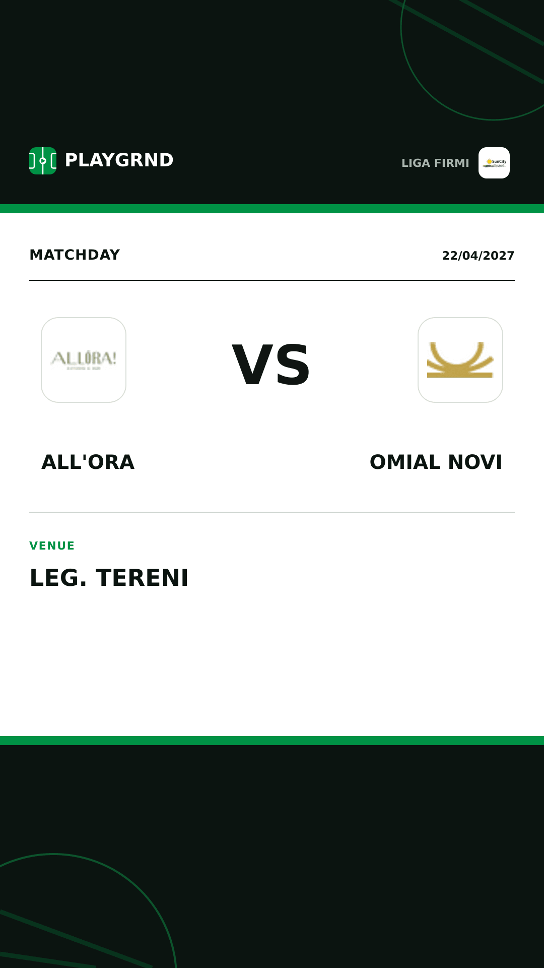 Instagram artwork: All'Ora vs Omial Novi