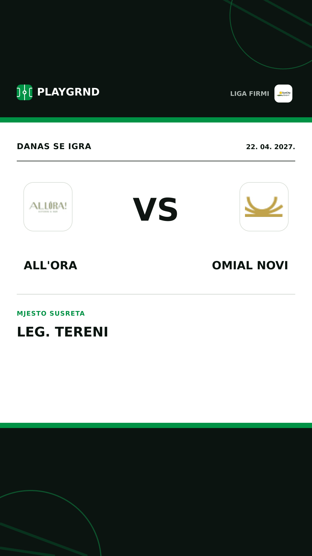 Instagram slika: All'Ora vs Omial Novi