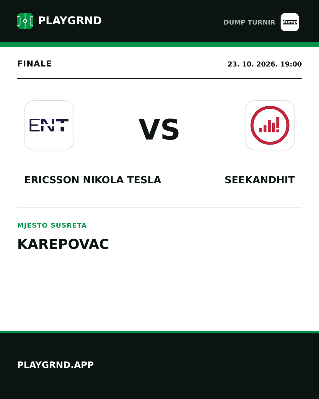 Instagram slika: Ericsson Nikola Tesla vs SeekandHit