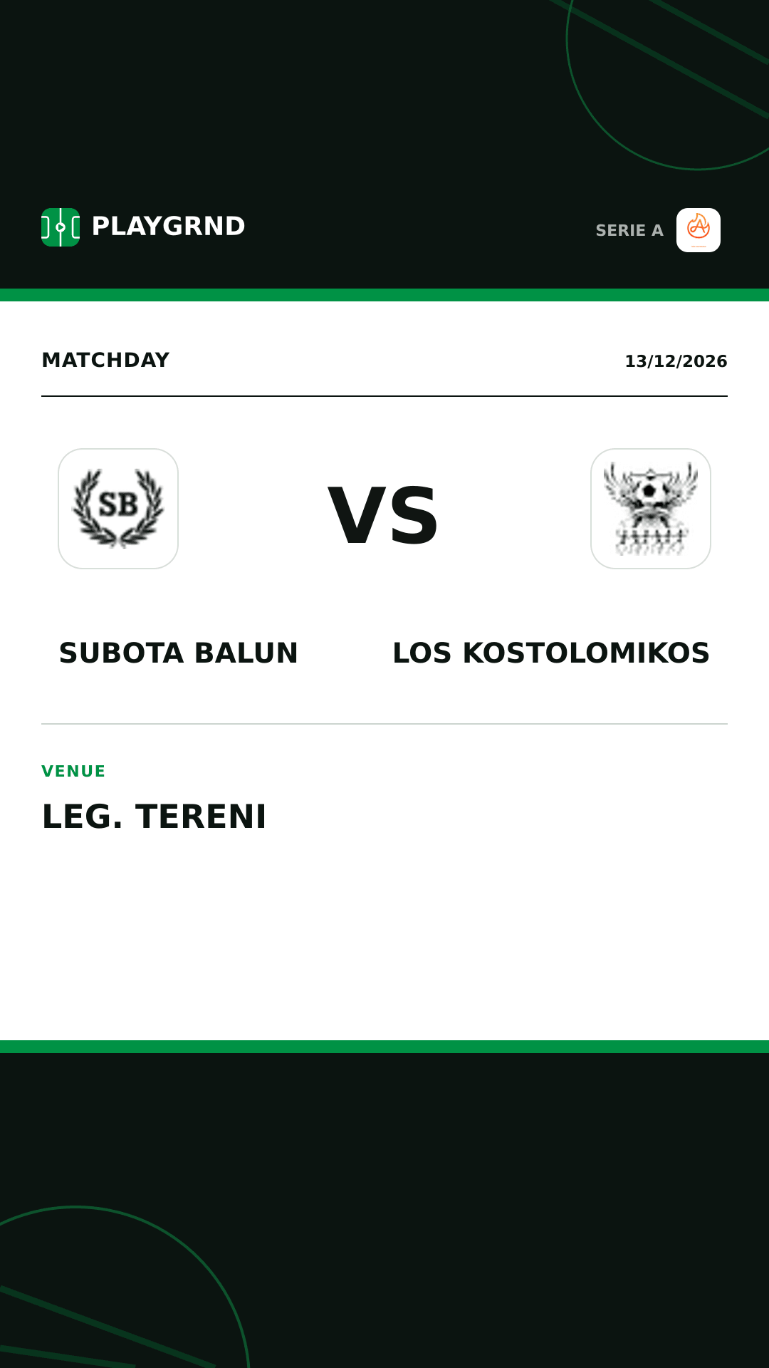 Instagram artwork: Subota Balun vs Los Kostolomikos
