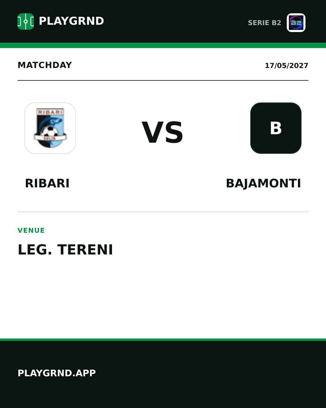 Instagram artwork: Ribari vs Bajamonti