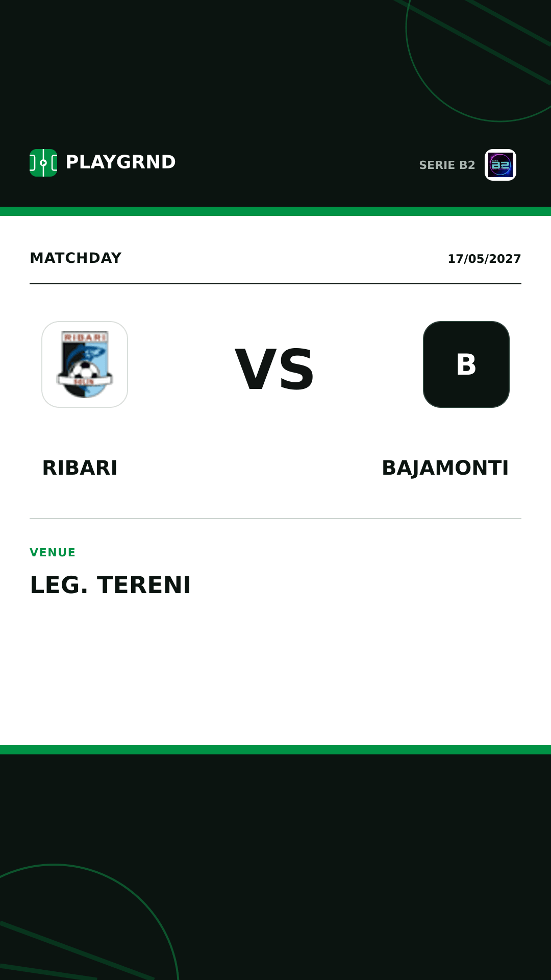 Instagram artwork: Ribari vs Bajamonti