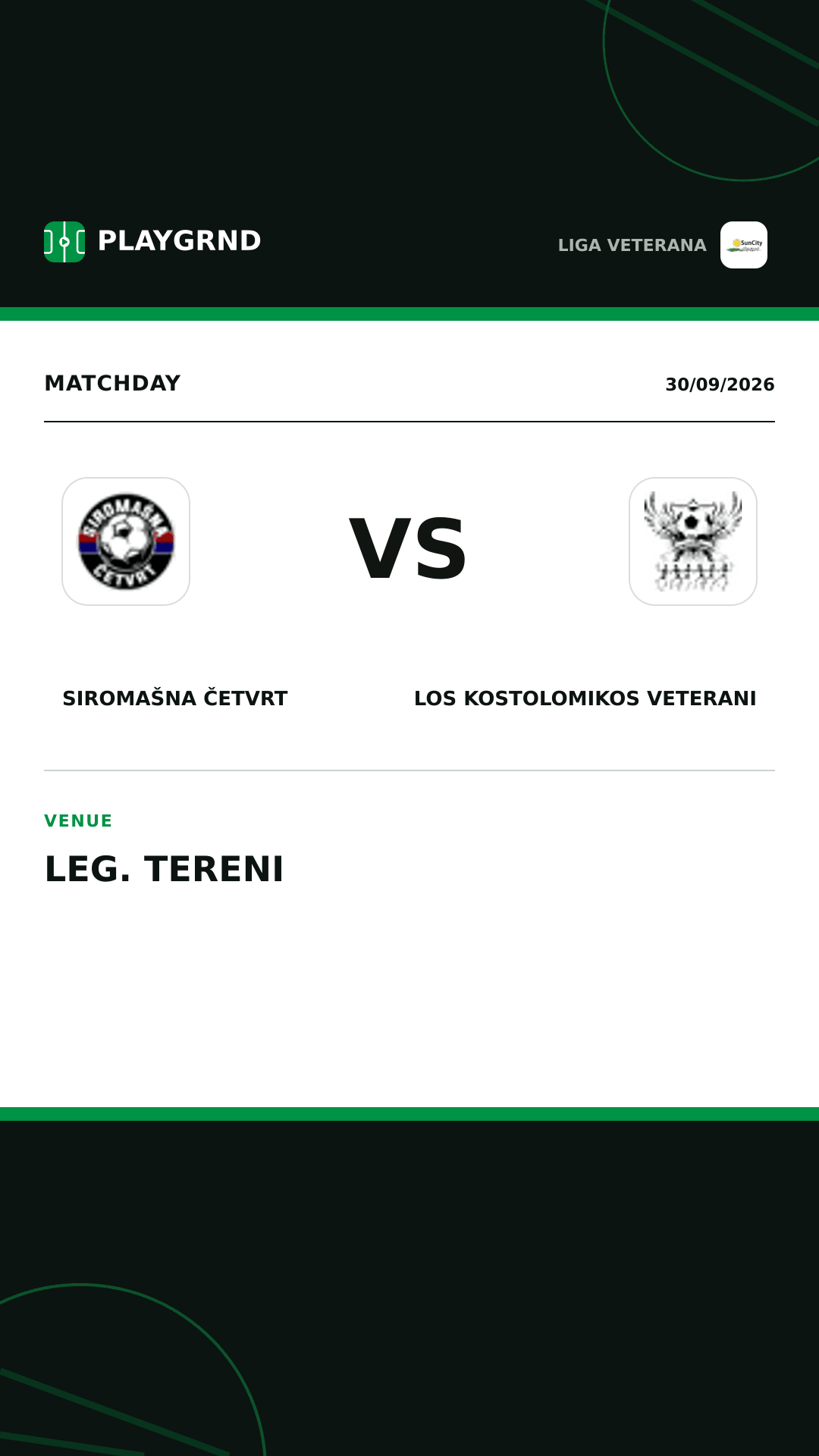 Instagram artwork: Siromašna Četvrt vs Los Kostolomikos Veterani