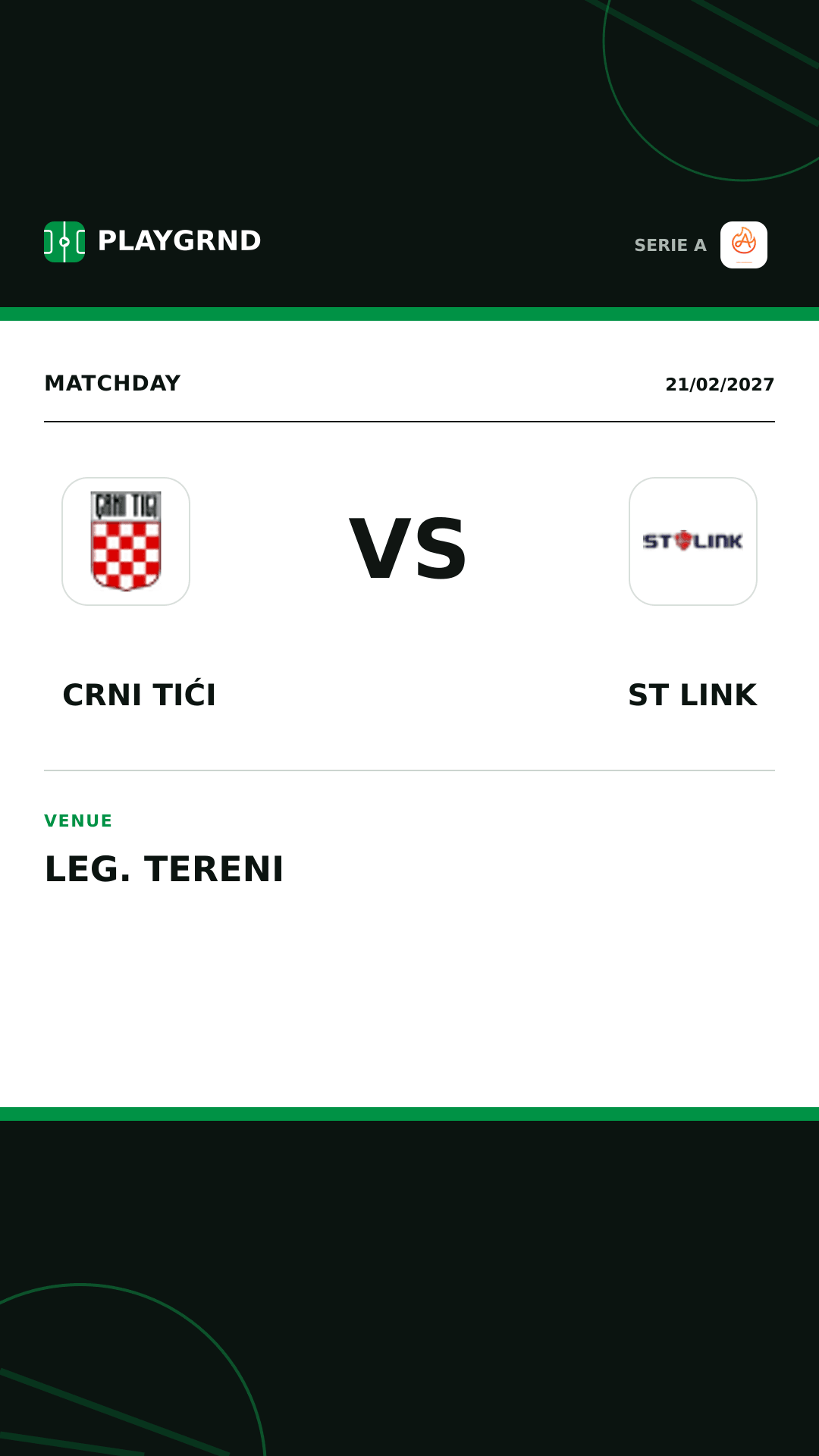 Instagram artwork: Crni Tići vs ST Link