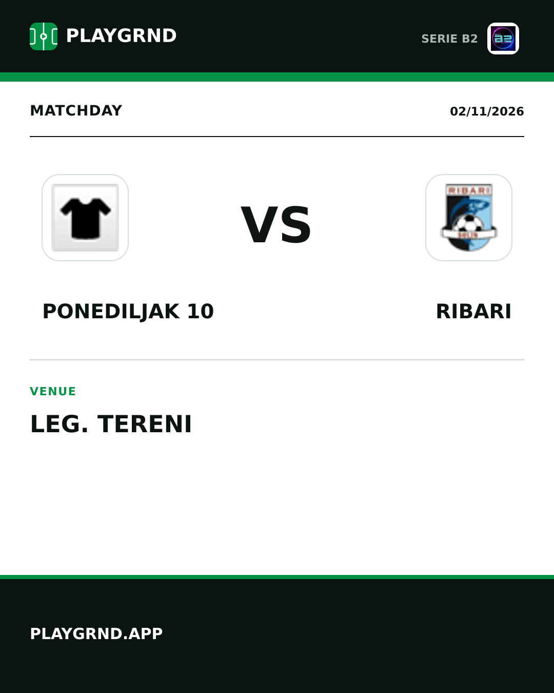 Instagram artwork: Ponediljak 10 vs Ribari