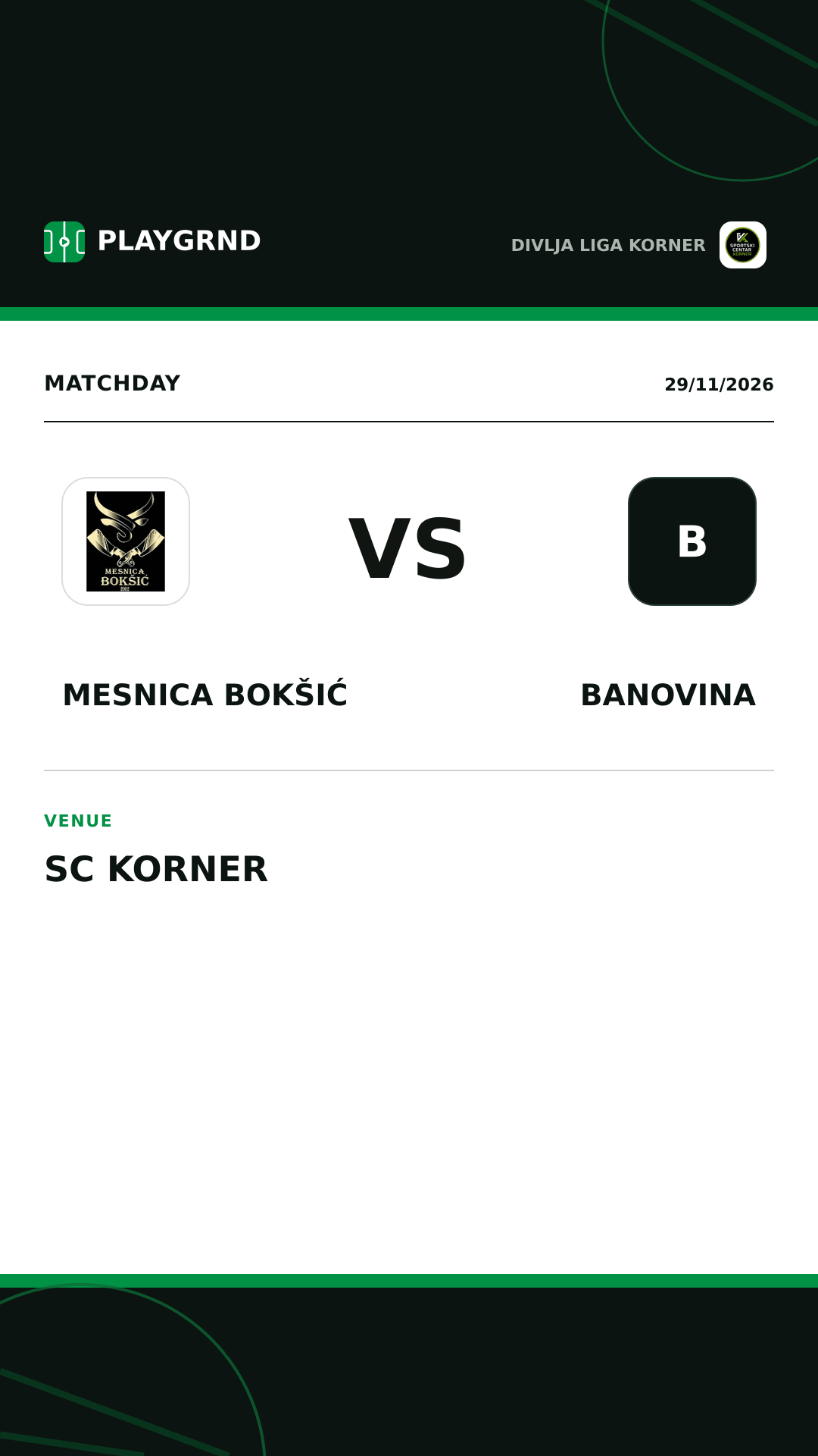 Instagram artwork: Mesnica Bokšić vs Banovina