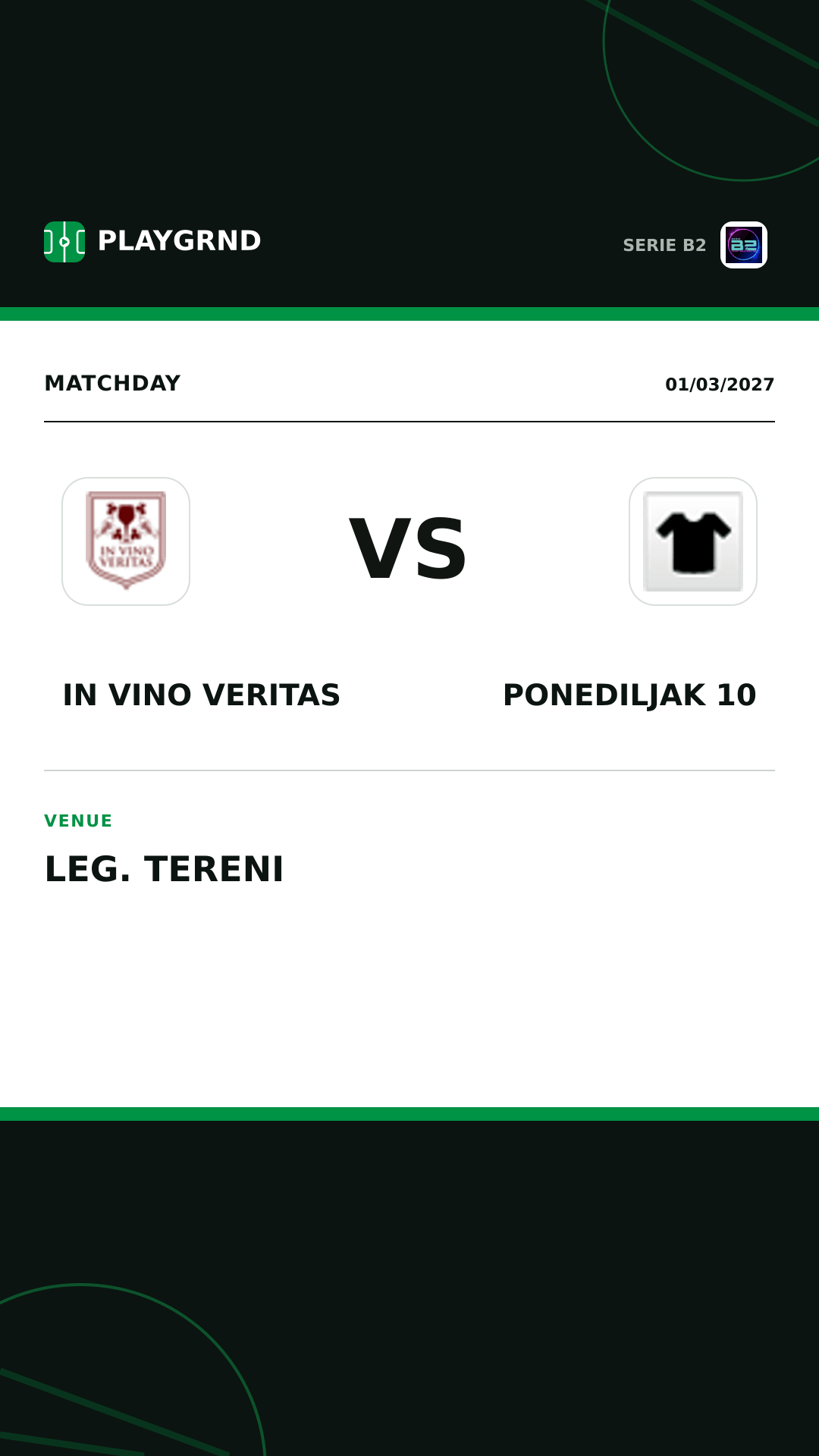 Instagram artwork: IN Vino Veritas vs Ponediljak 10