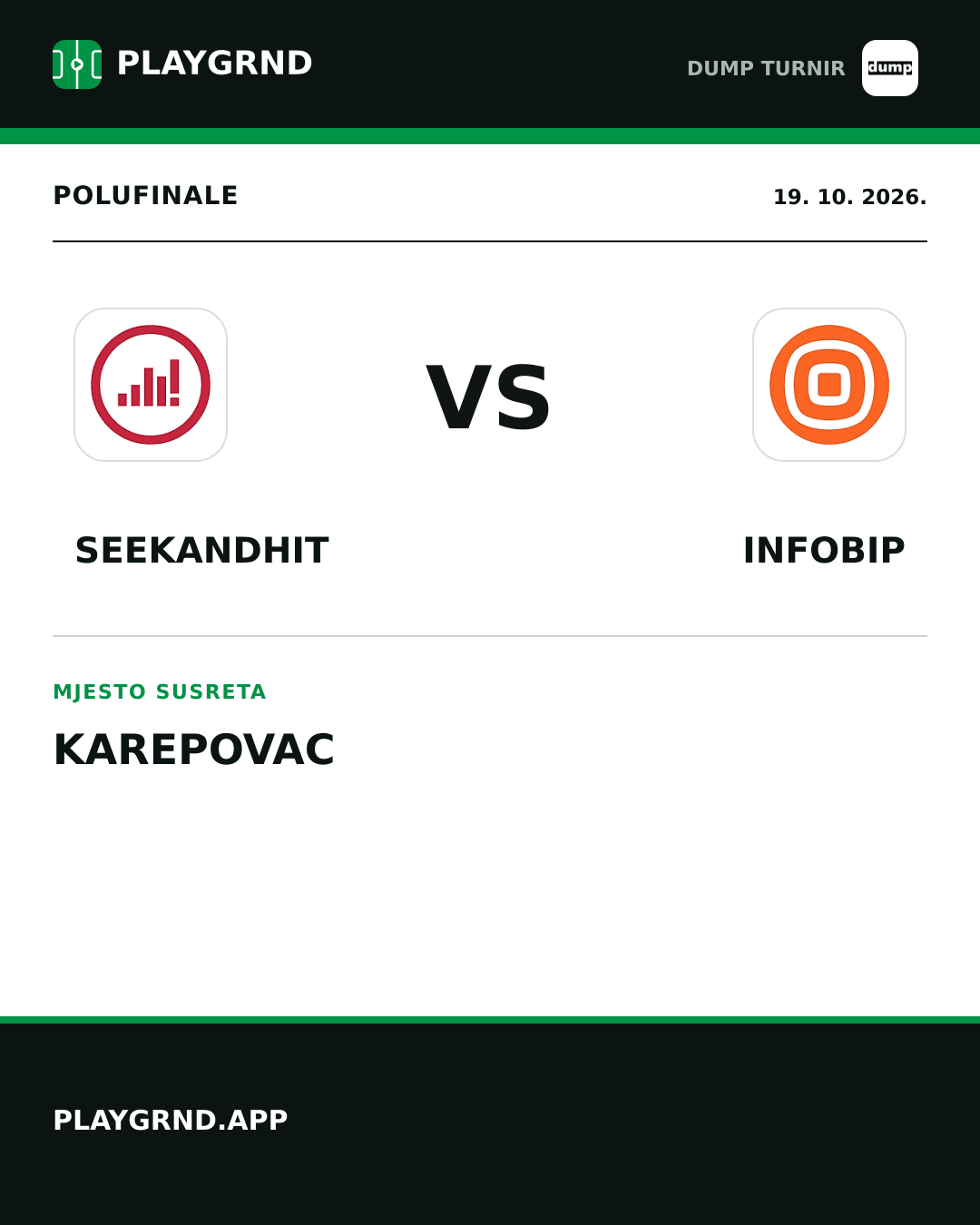 Instagram slika: SeekandHit vs Infobip