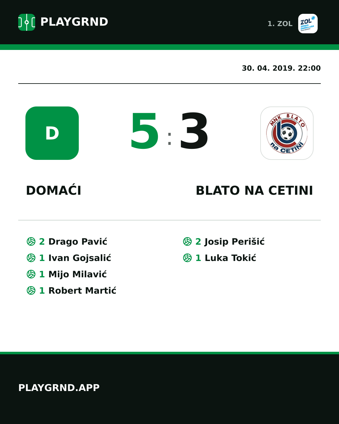 Instagram slika: Domaći 5:3 Blato na Cetini