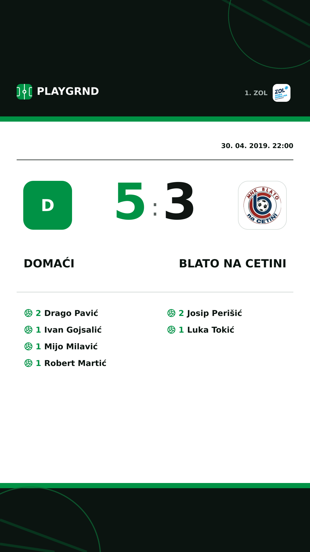 Instagram slika: Domaći 5:3 Blato na Cetini