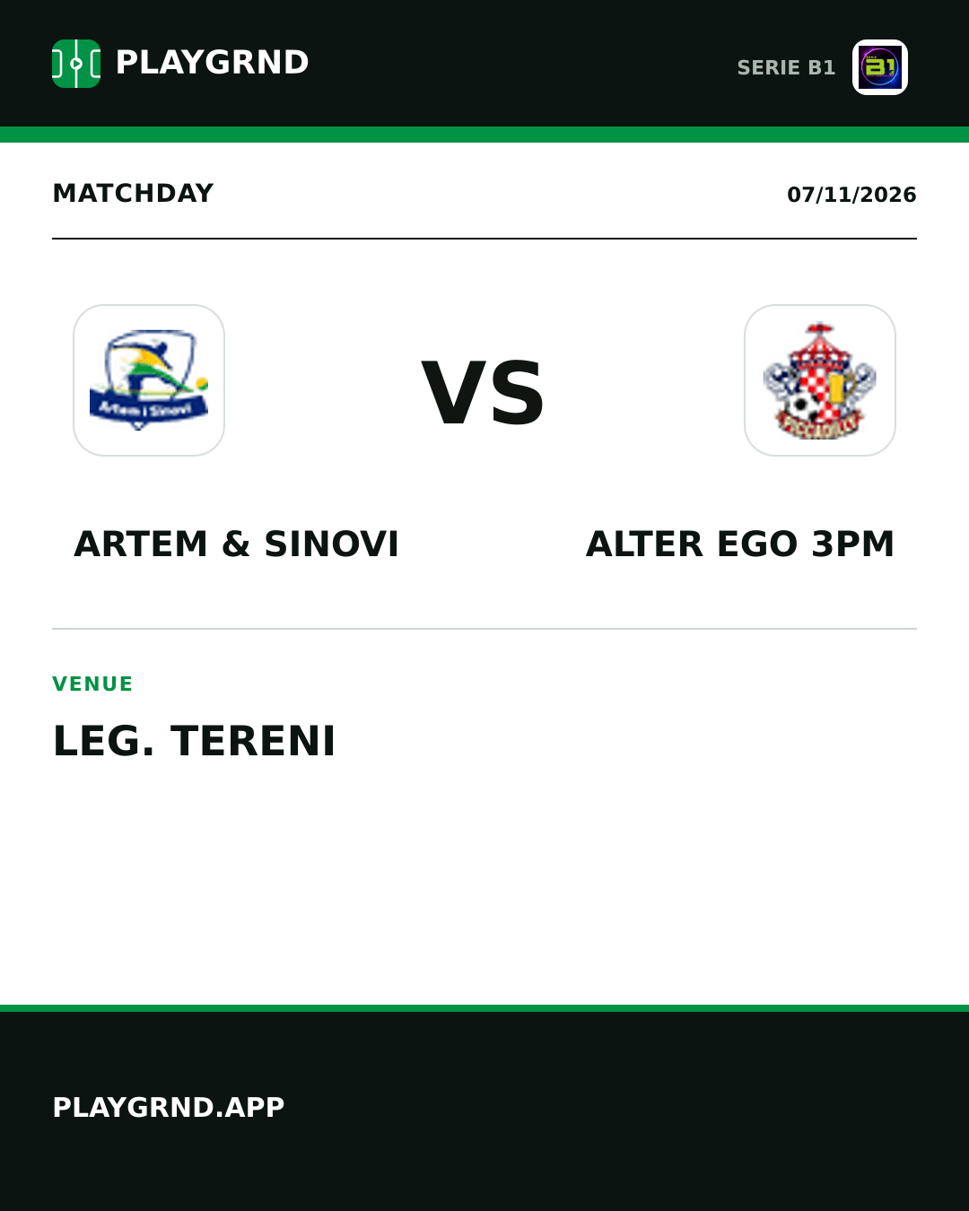 Instagram artwork: Artem & Sinovi vs Alter Ego 3PM