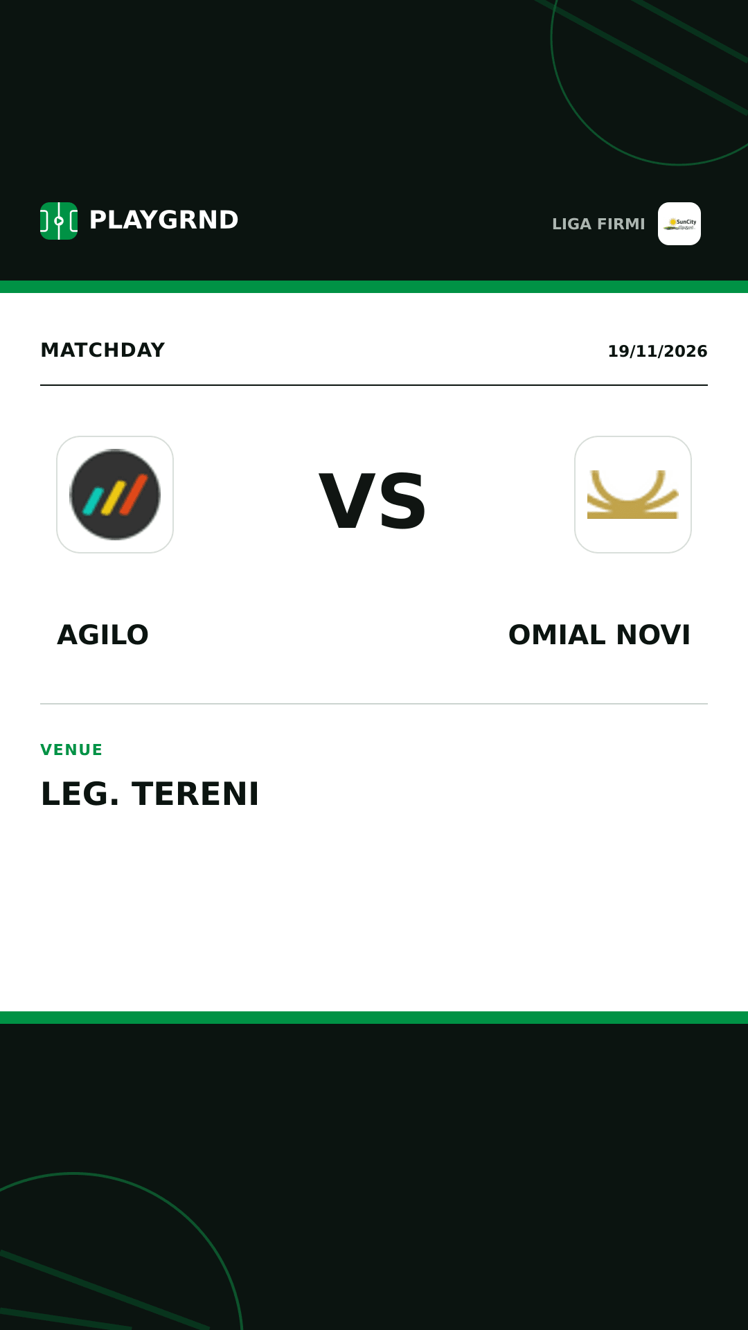 Instagram artwork: Agilo vs Omial Novi