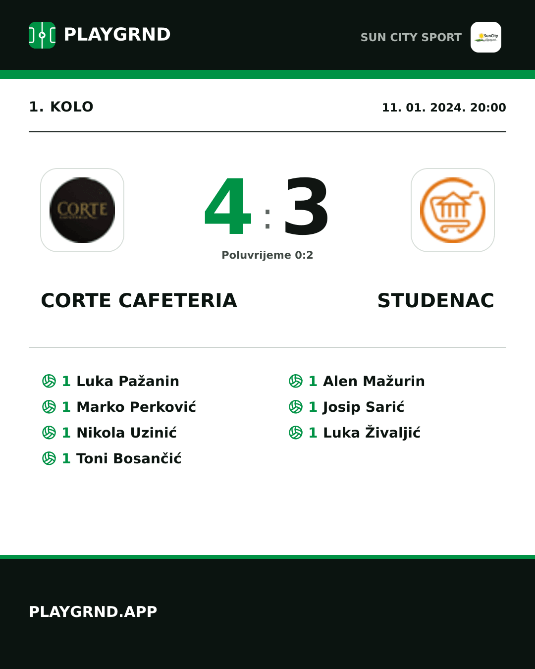 Instagram slika: Corte Cafeteria 4:3 Studenac