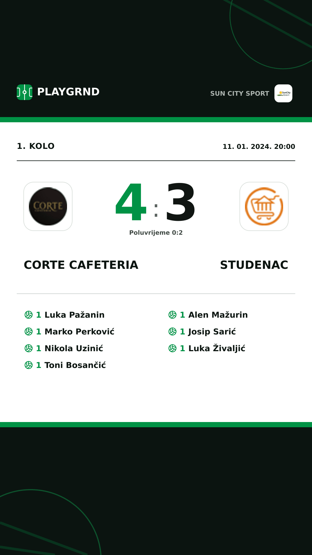 Instagram slika: Corte Cafeteria 4:3 Studenac