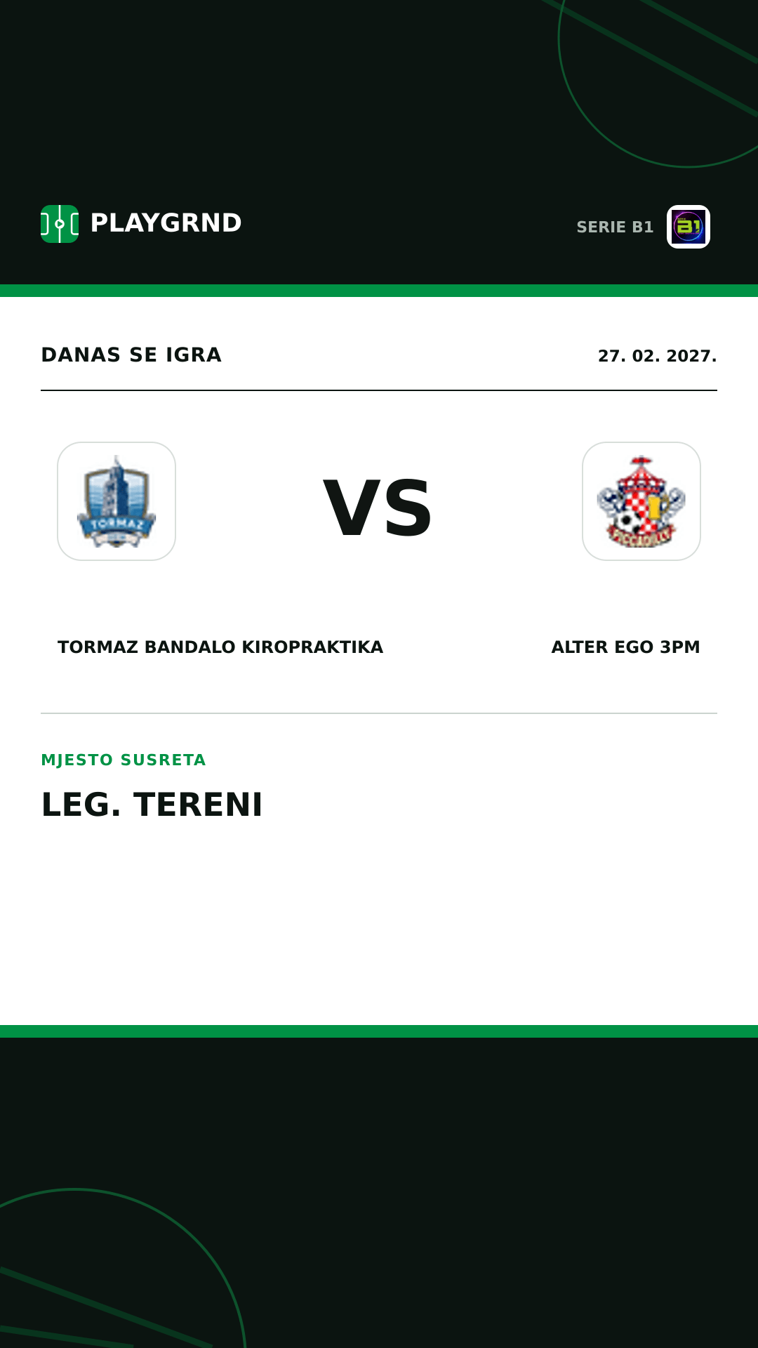 Instagram slika: Tormaz Bandalo Kiropraktika vs Alter Ego 3PM