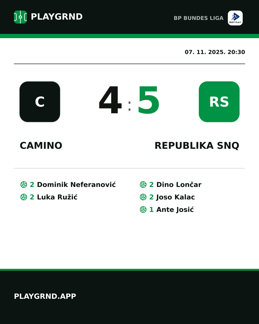Instagram slika: Camino 4:5 Republika SNQ