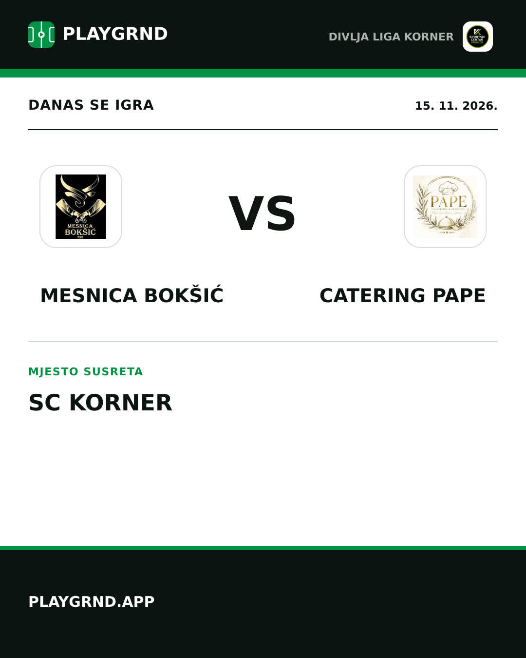 Instagram slika: Mesnica Bokšić vs Catering Pape