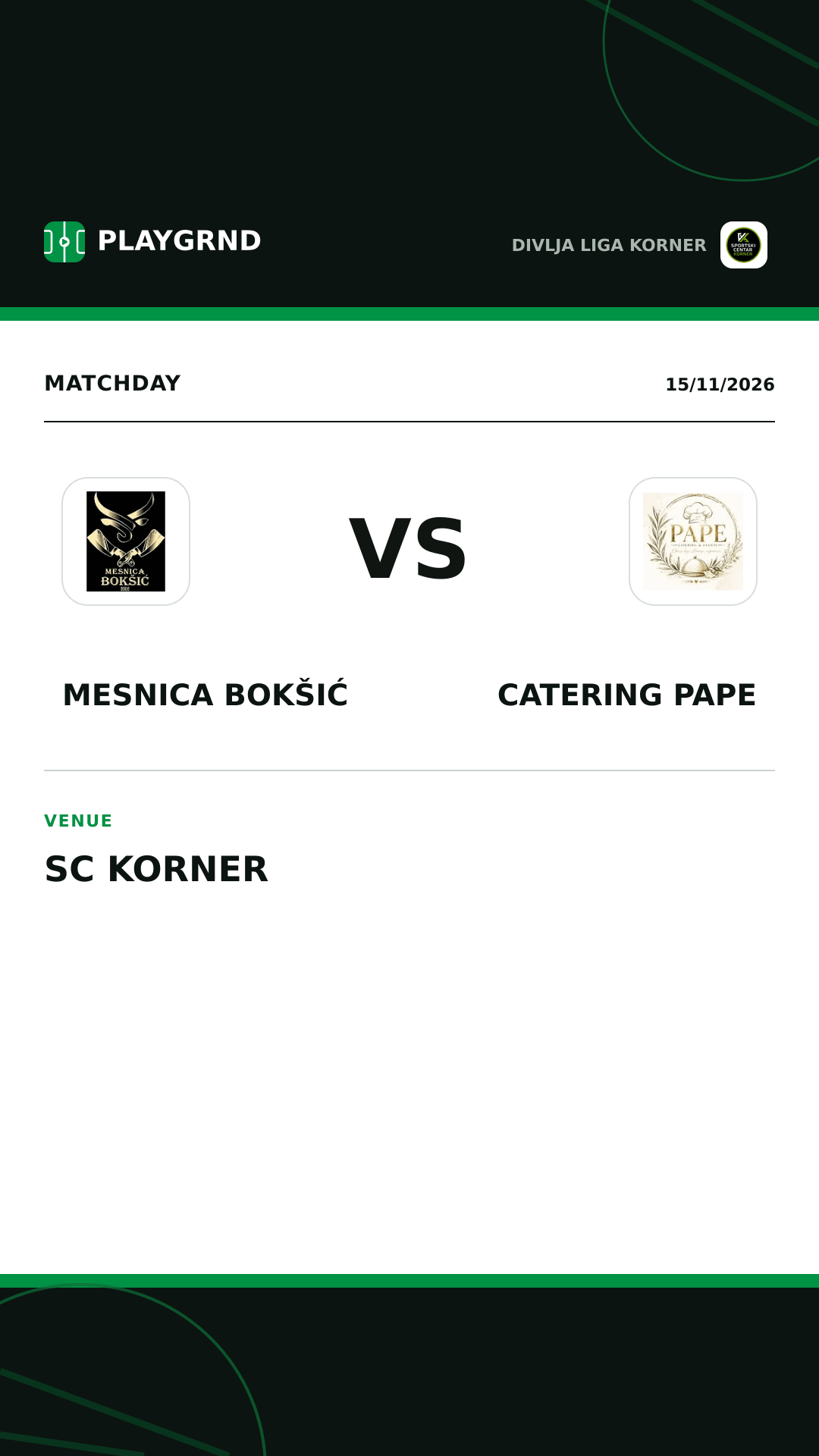 Instagram artwork: Mesnica Bokšić vs Catering Pape