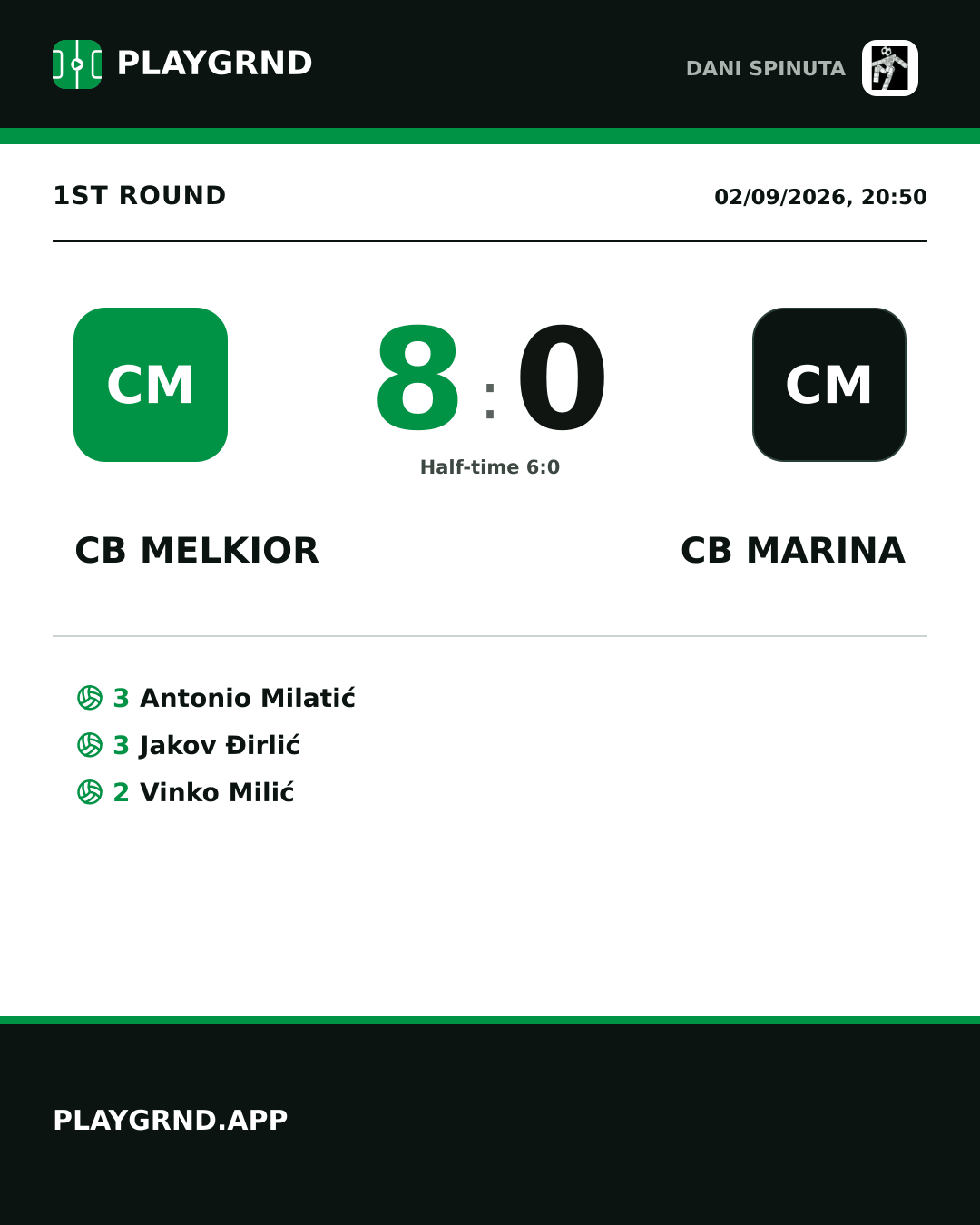 Instagram artwork: CB Melkior 8:0 CB Marina