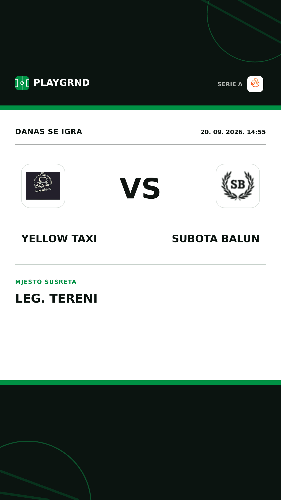 Instagram slika: Yellow Taxi vs Subota Balun
