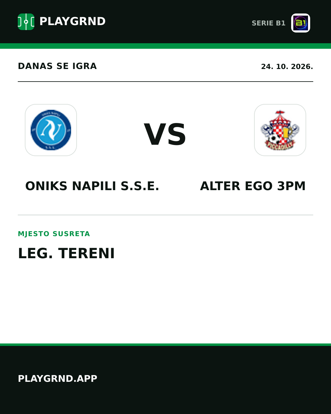 Instagram slika: Oniks Napili S.S.E. vs Alter Ego 3PM
