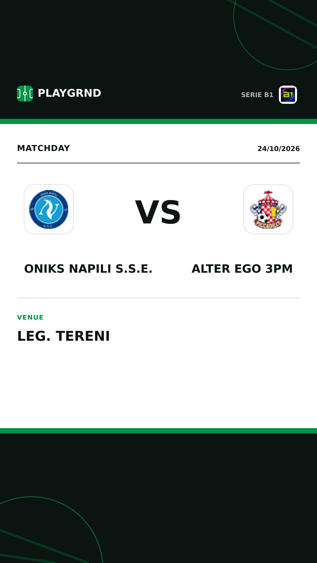 Instagram artwork: Oniks Napili S.S.E. vs Alter Ego 3PM