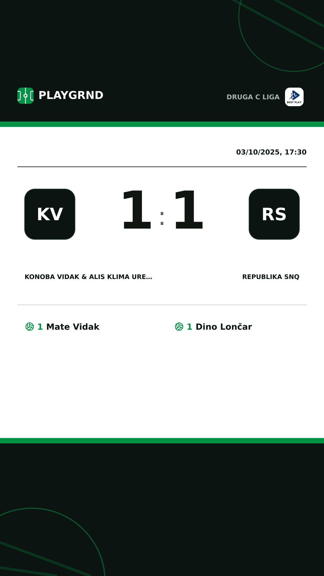 Instagram artwork: Konoba Vidak & ALIS Klima Uređaji 1:1 Republika SNQ