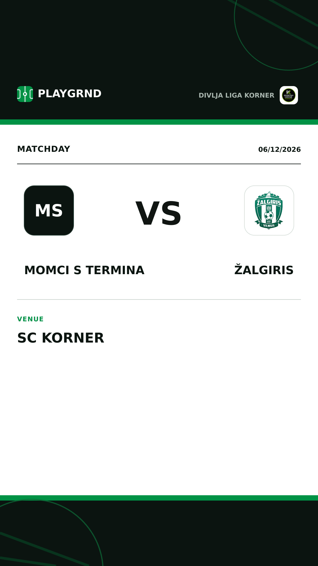 Instagram artwork: Momci s termina vs Žalgiris