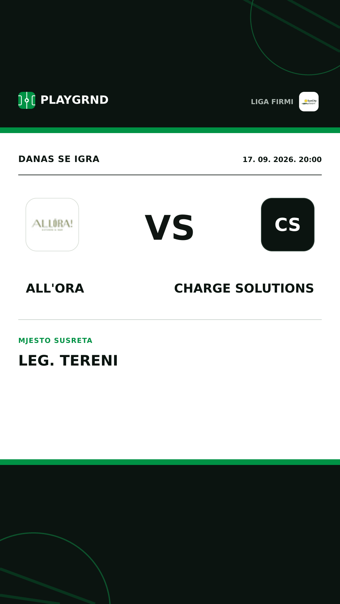 Instagram slika: All'Ora vs Charge Solutions