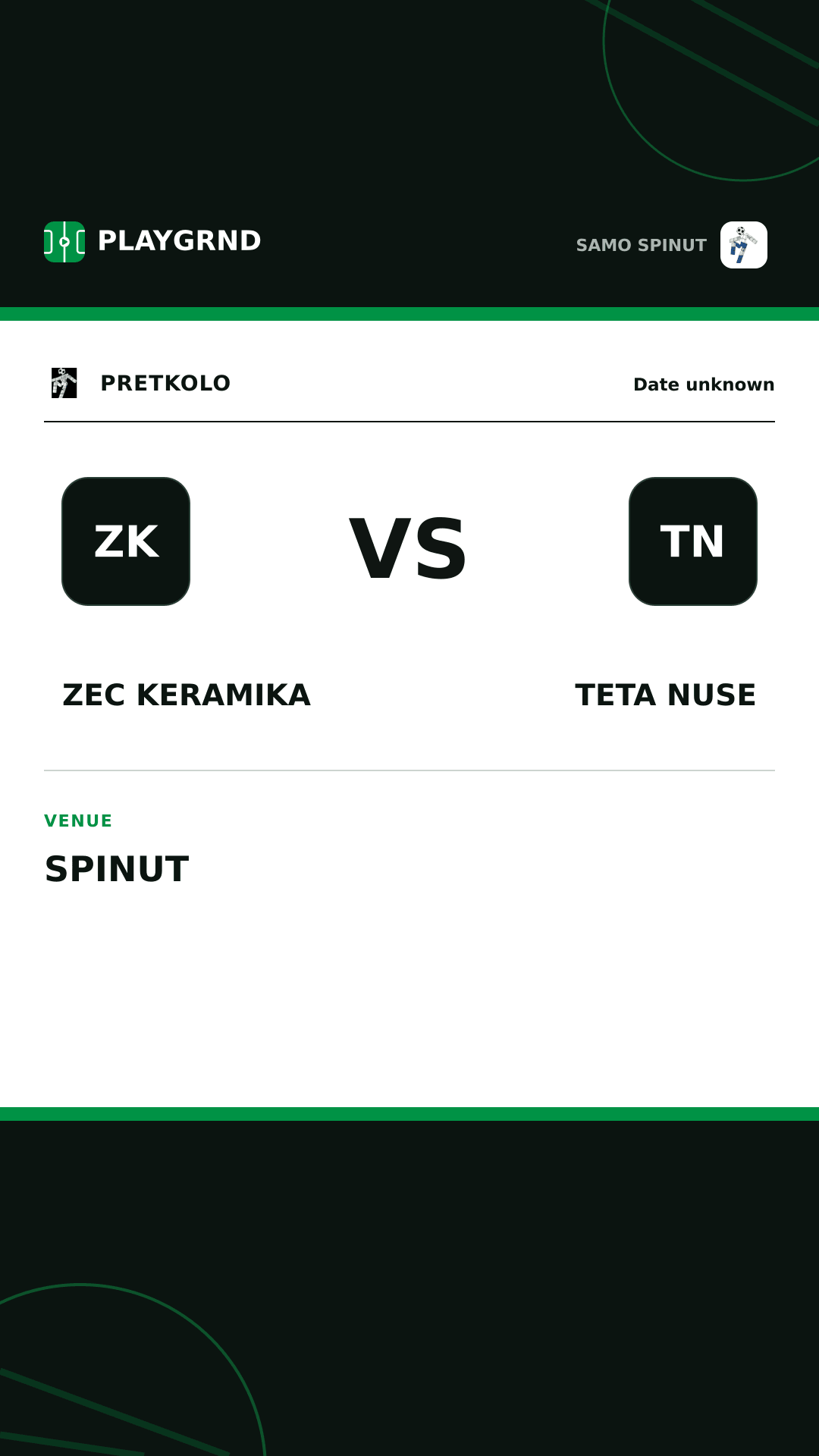 Instagram artwork: Zec Keramika vs Teta Nuse